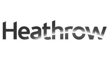 Heathrow logo black and white