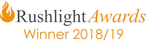 Rushlight Awards winner logo