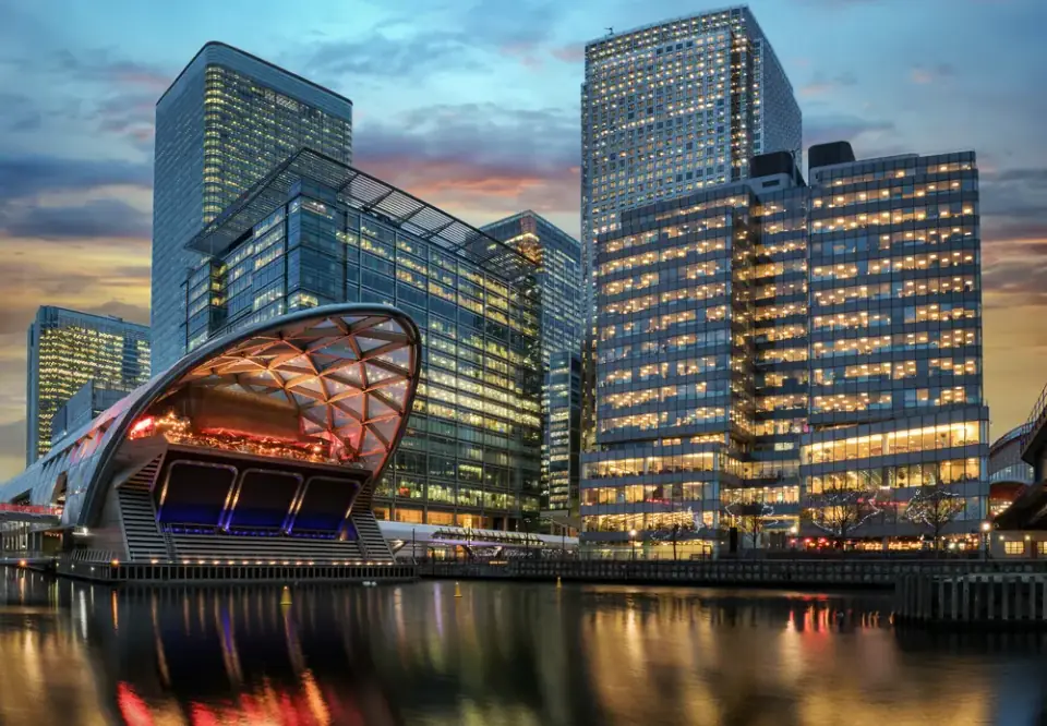Canary Wharf skyline